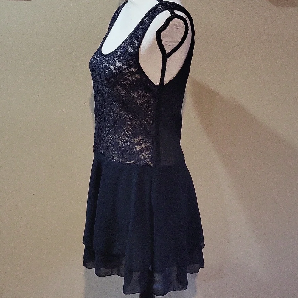 Victoria's Secret Black Lace Dress - Picture 4 of 13
